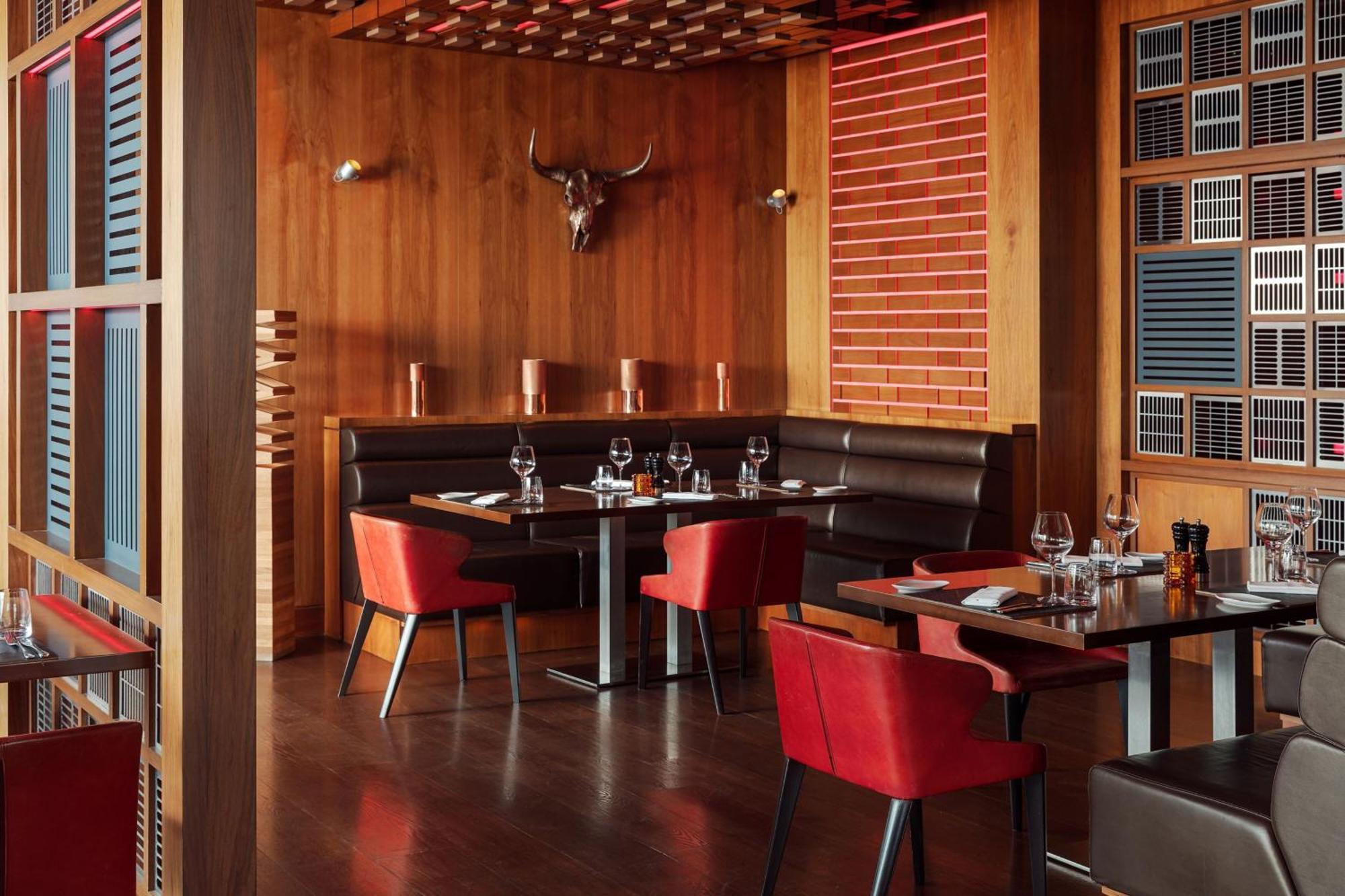 Jw Marriott Absheron Baku Hotel Exterior photo Interior of a restaurant