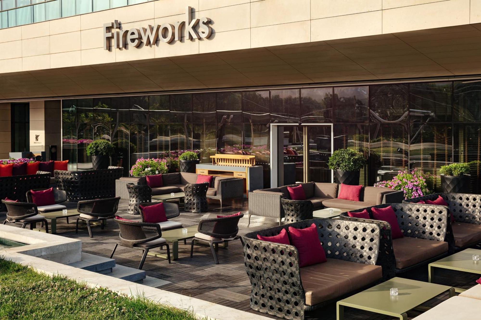 Jw Marriott Absheron Baku Hotel Exterior photo Fireworks