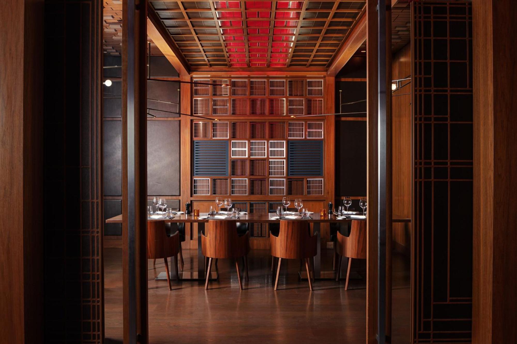 Jw Marriott Absheron Baku Hotel Exterior photo Interior of the restaurant