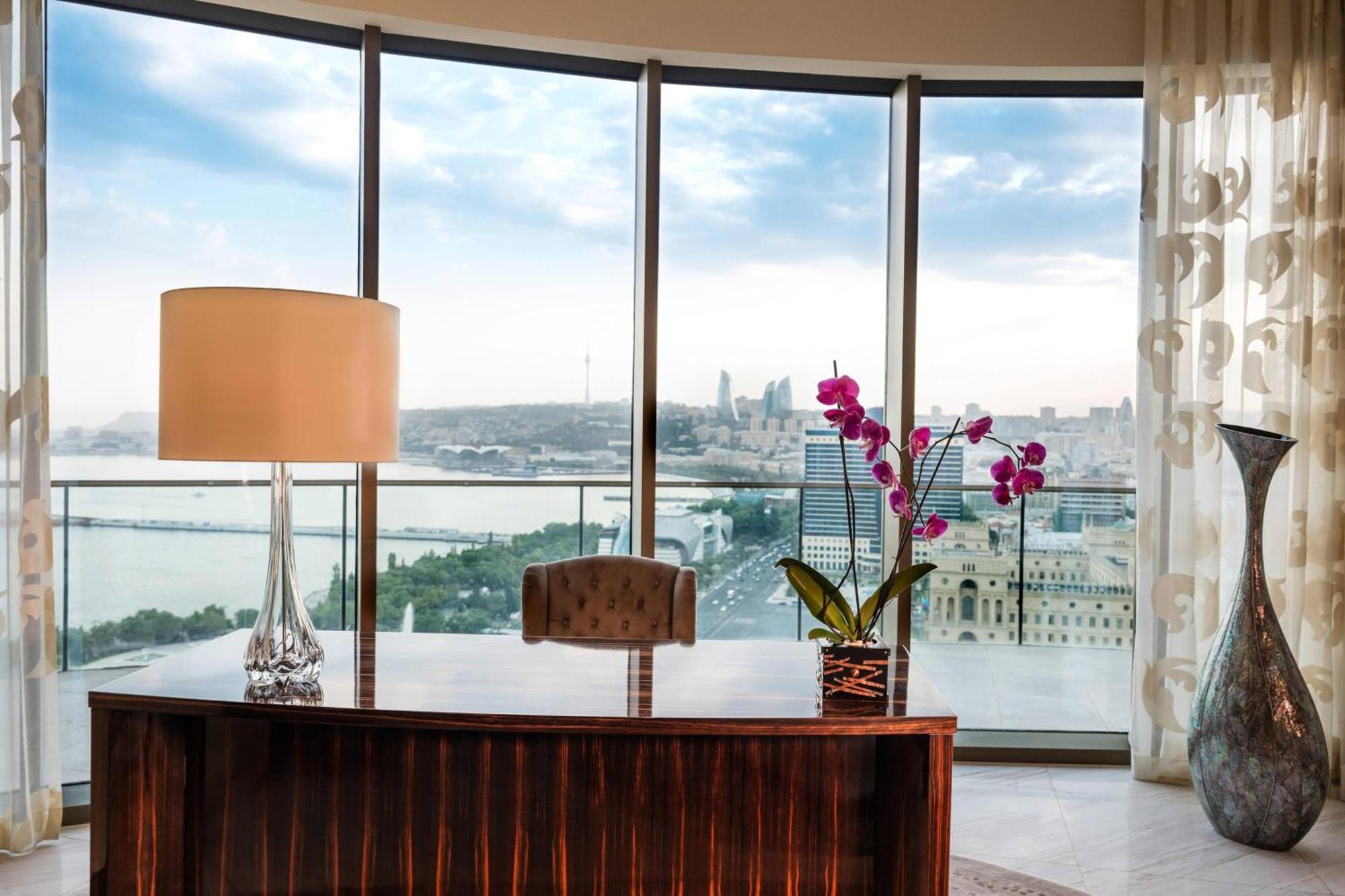 Jw Marriott Absheron Baku Hotel Exterior photo View from a suite