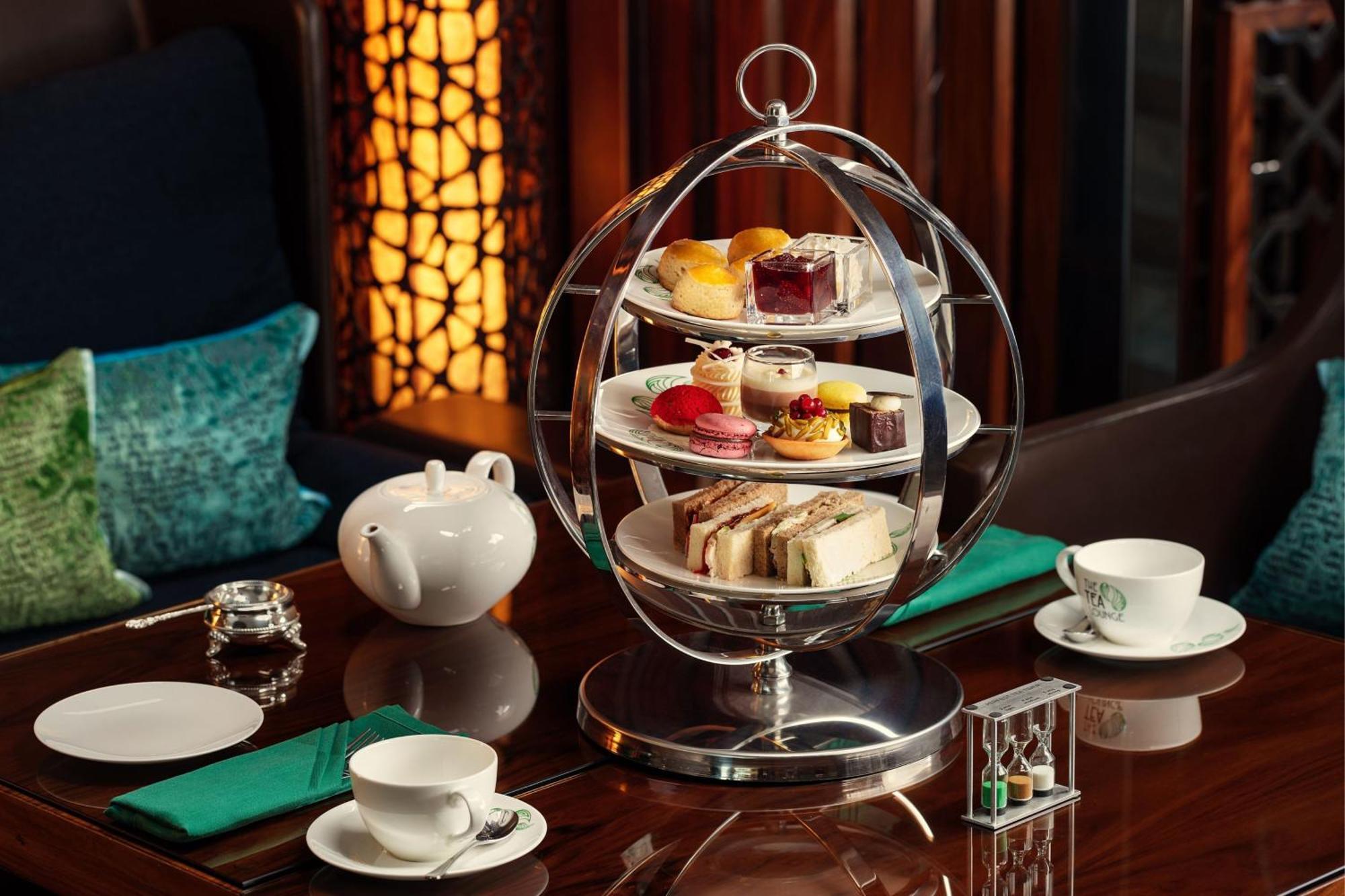 Jw Marriott Absheron Baku Hotel Exterior photo Afternoon tea at the Emirates Palace Hotel, Abu Dhabi