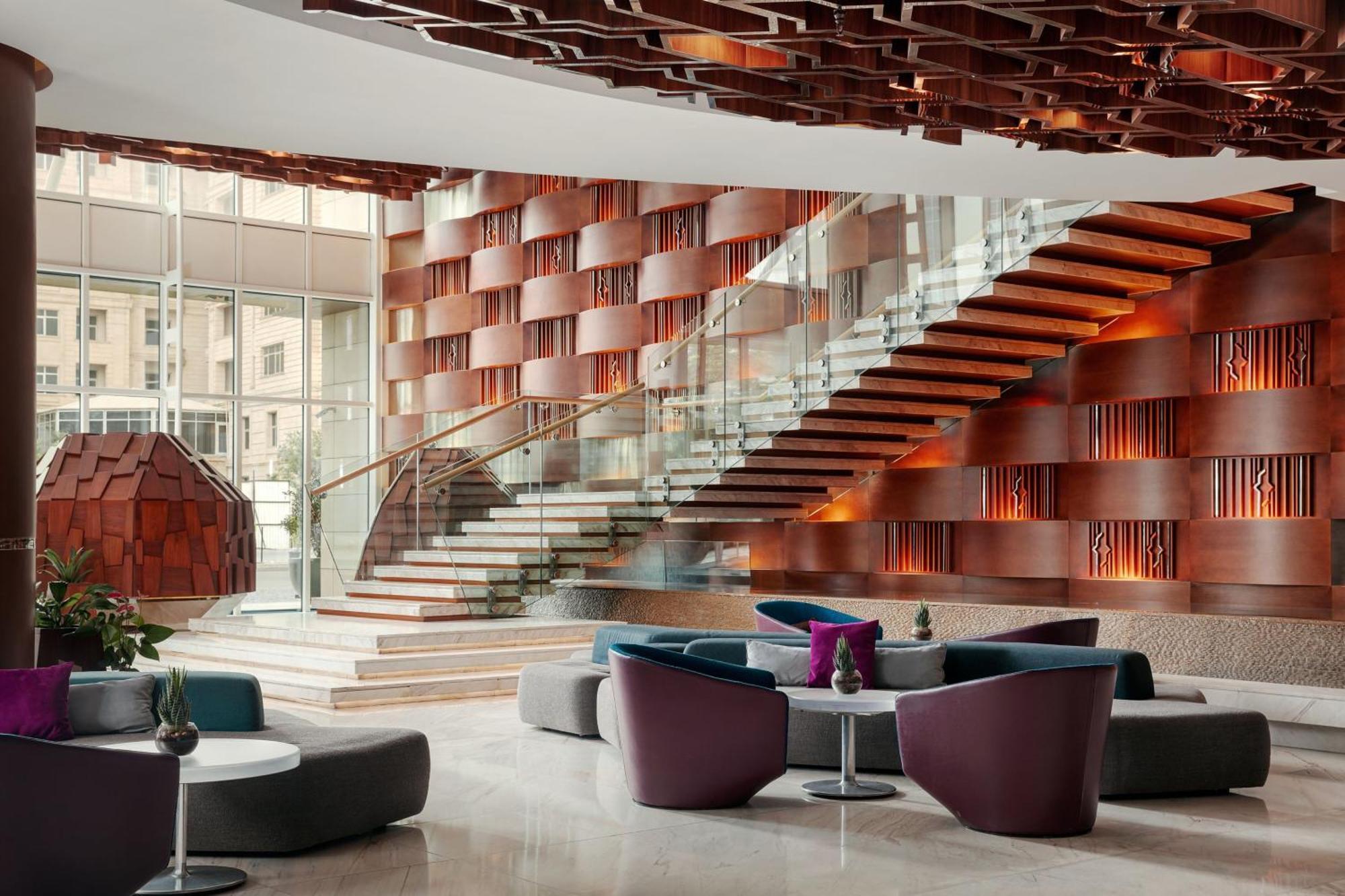 Jw Marriott Absheron Baku Hotel Exterior photo The lobby of the hotel
